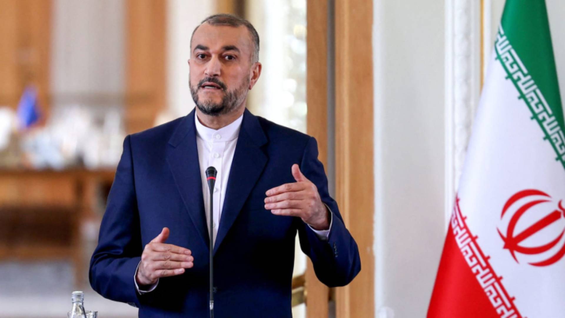 وزير الخارجية الإيراني حسين أمير عبد اللهيان