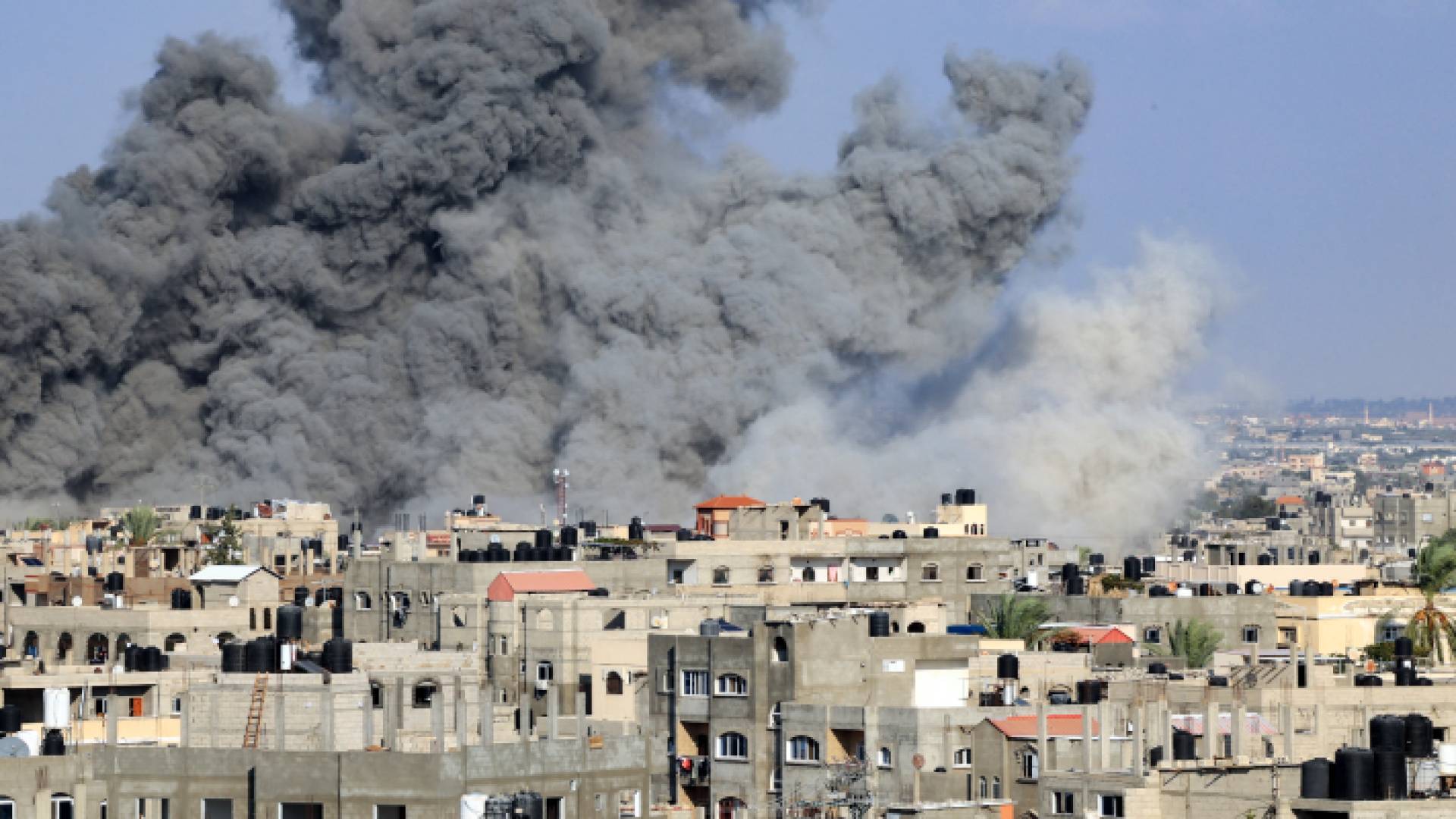 الصورة من قصف الاحتلال لقطاع غزة