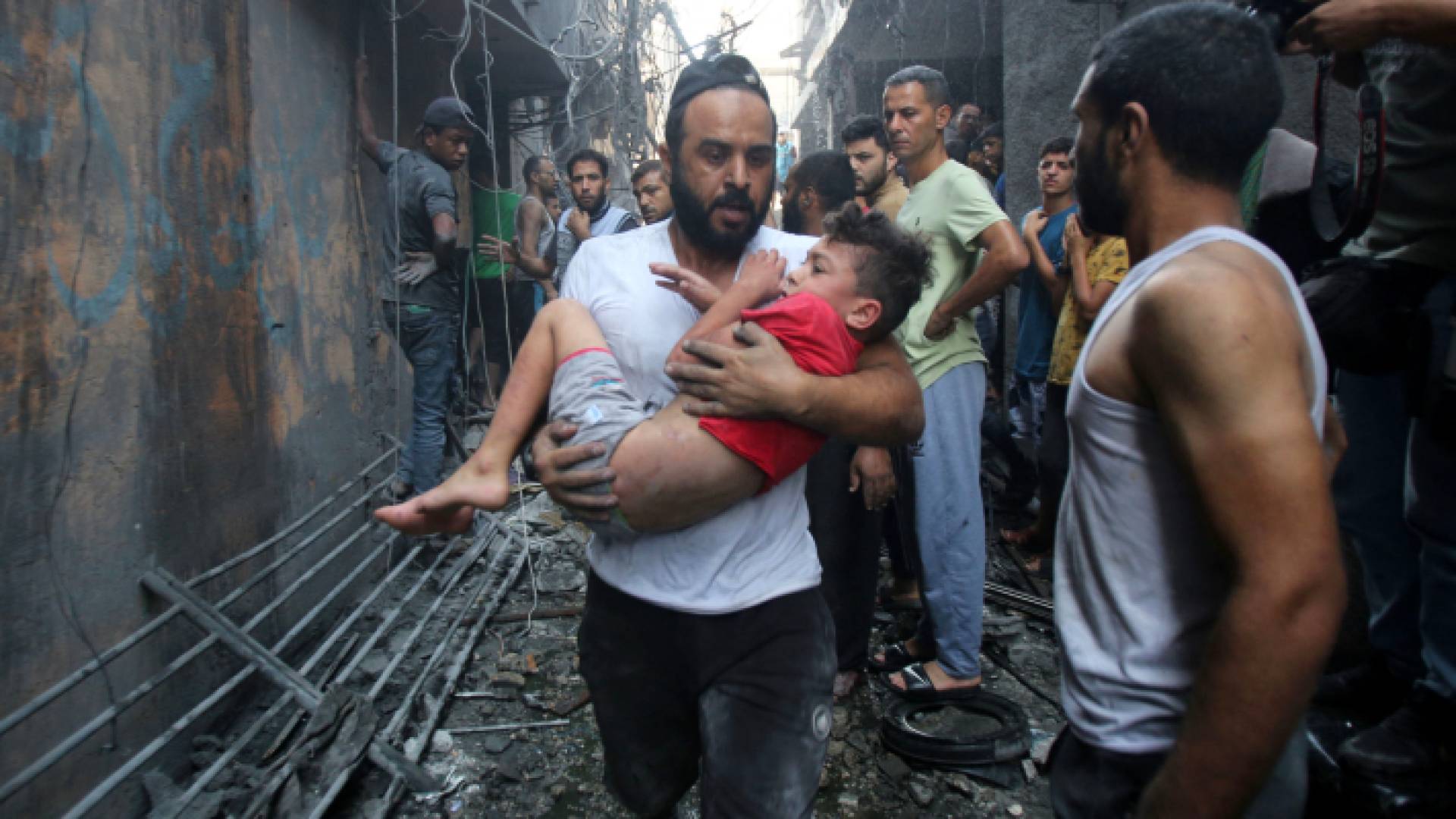 آثار العدوان على غزة