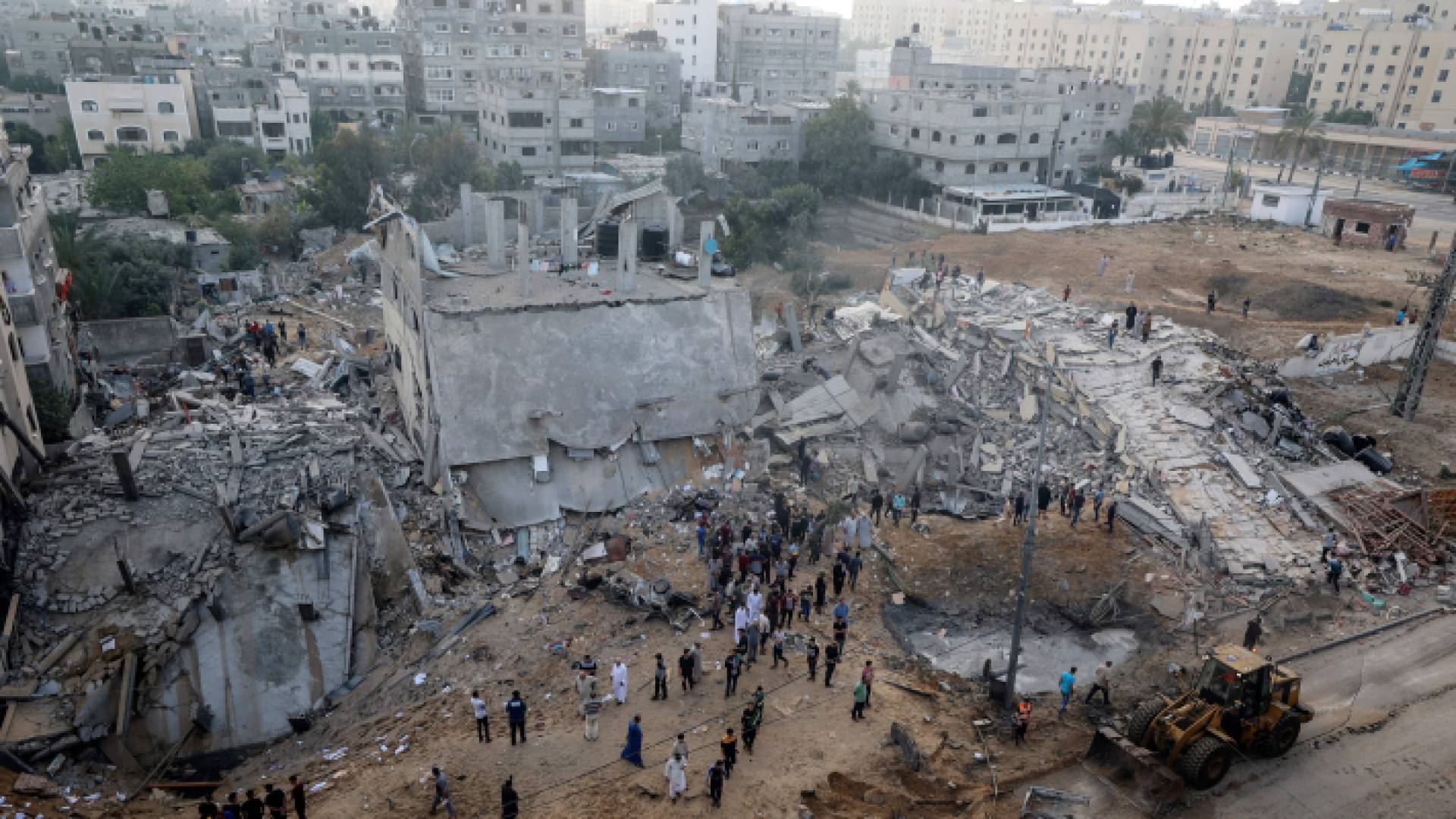 آثار الدمار في قطاع غزة