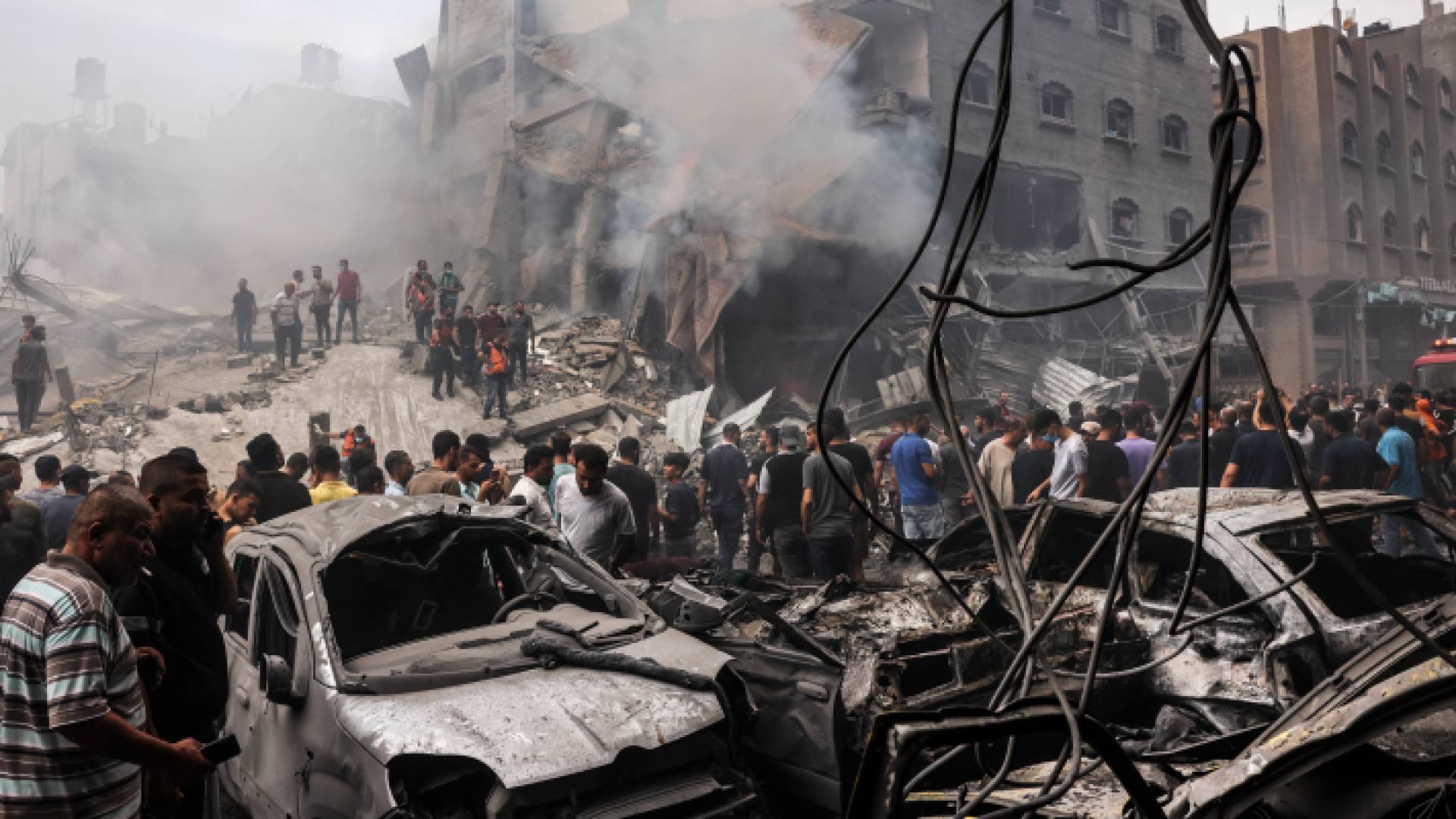 آثار العدوان على غزة