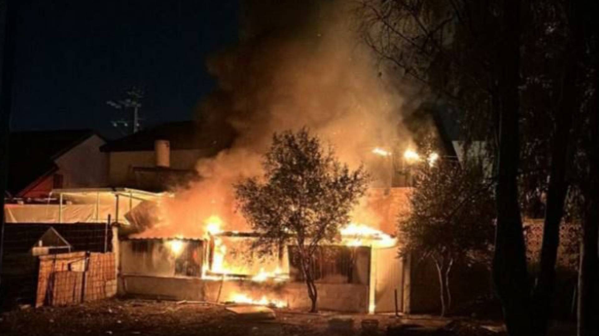 آثار صواريخ المقاومة الفلسطينية في سديروت