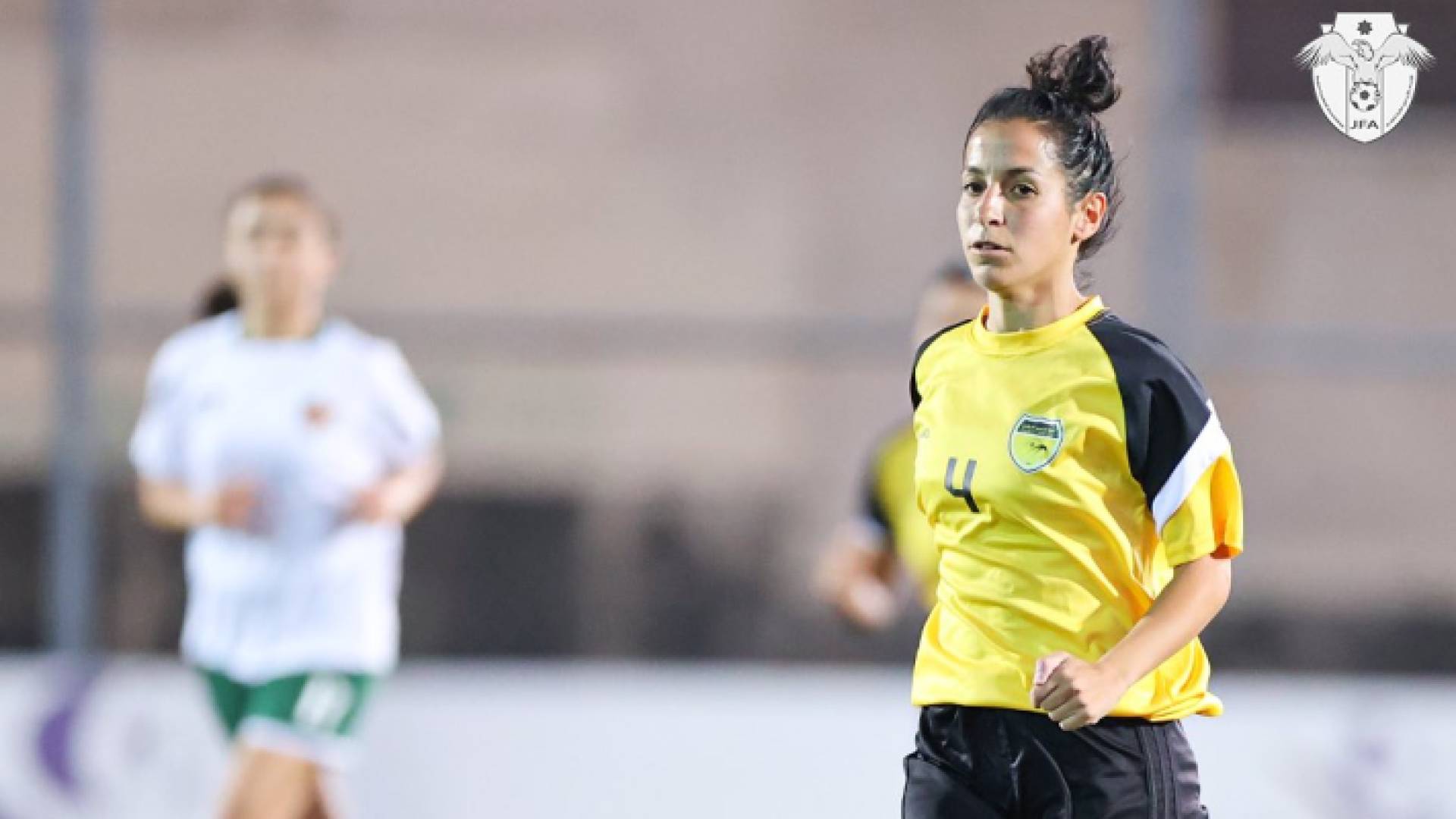 لاعبة الحسين إربد لونا المصري