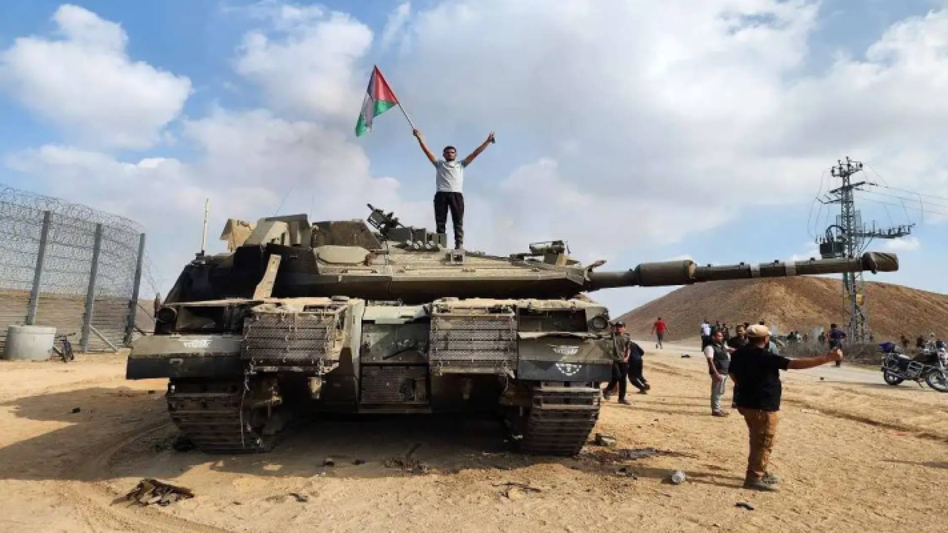 اللحظات الأولى لطوفان الأقصى