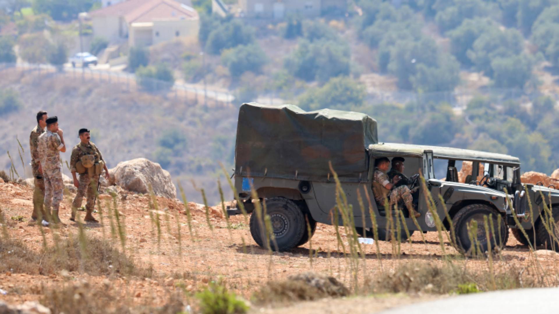 عناصر من الجيش اللبناني