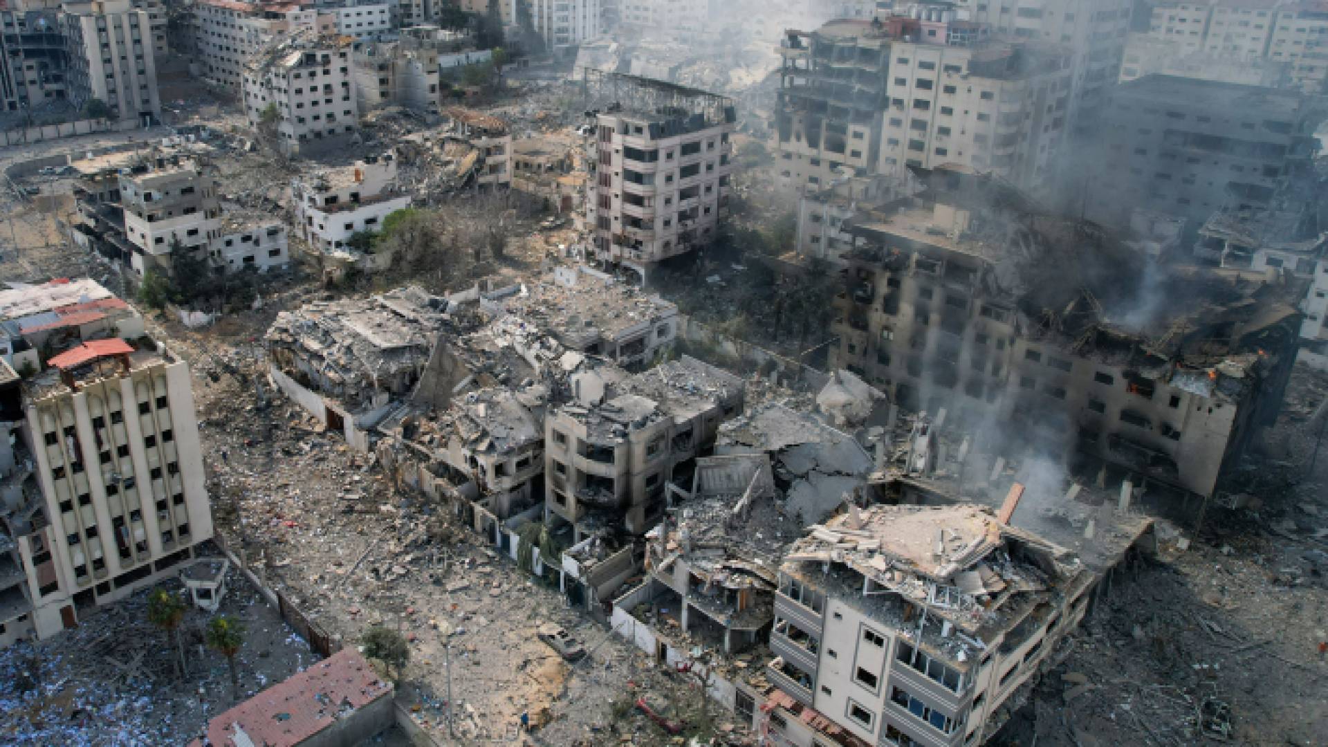 آثار الدمار في قطاع غزة