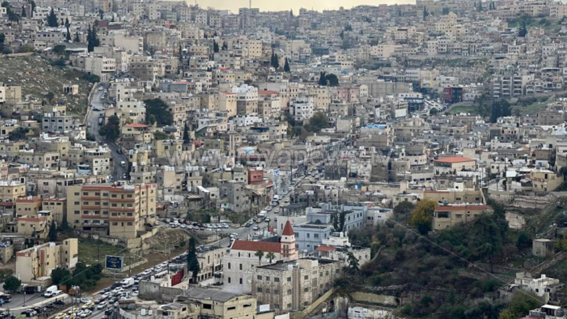 منظر عام للعاصمة عمان