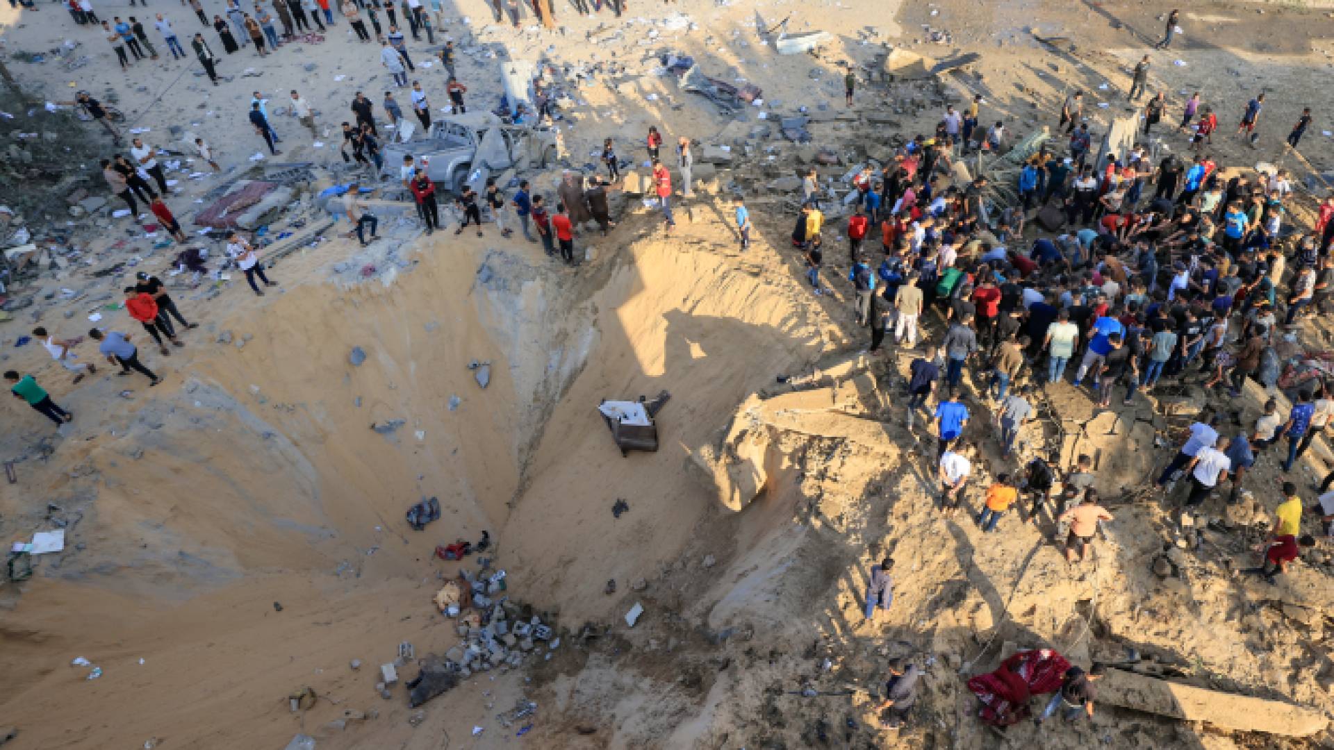 آثار العدوان على قطاع غزة