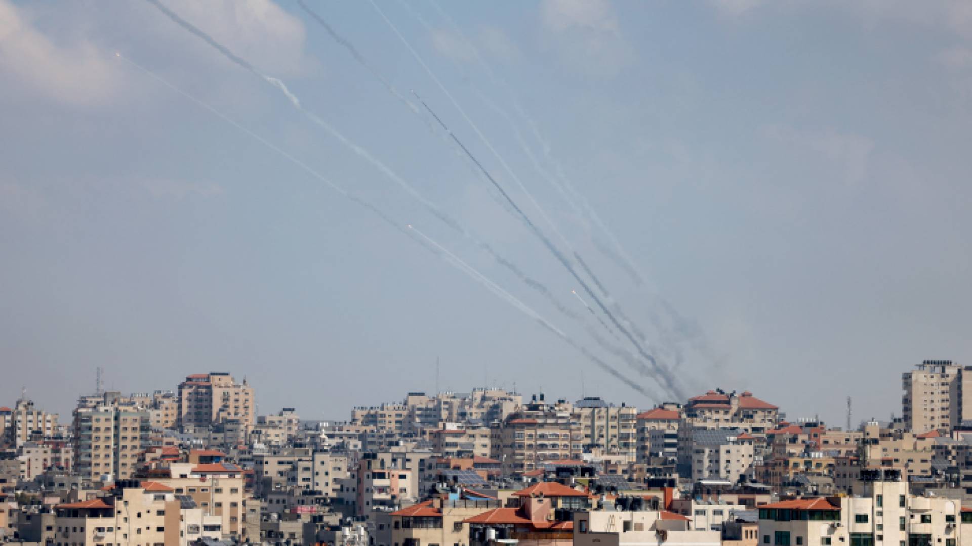 رشقات صاروخية