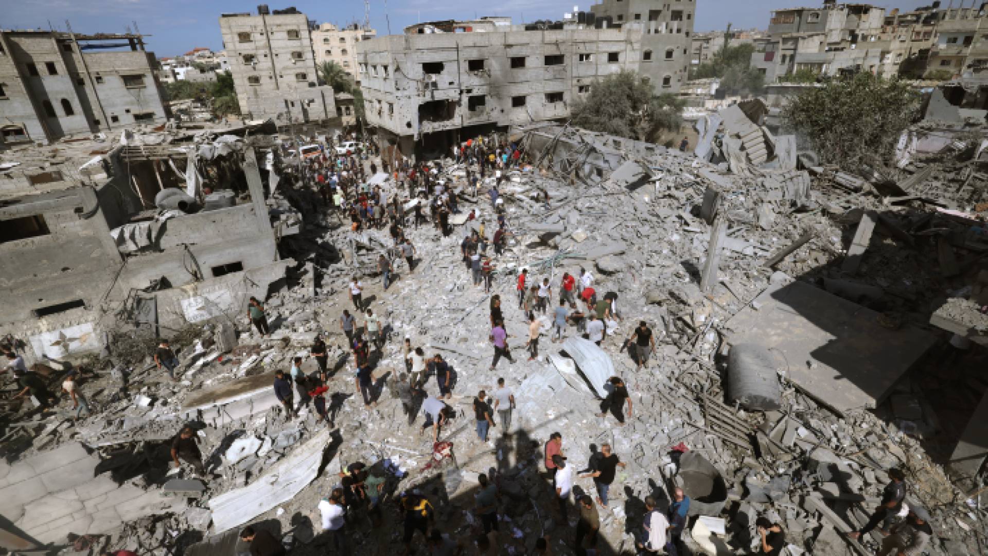 آثار العدوان على غزة