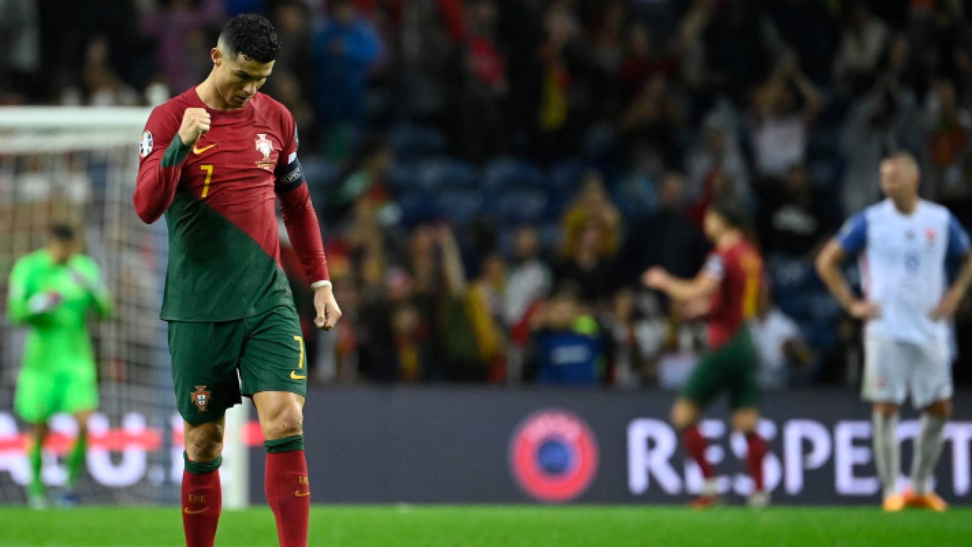 من مباراة البرتغال السابقة