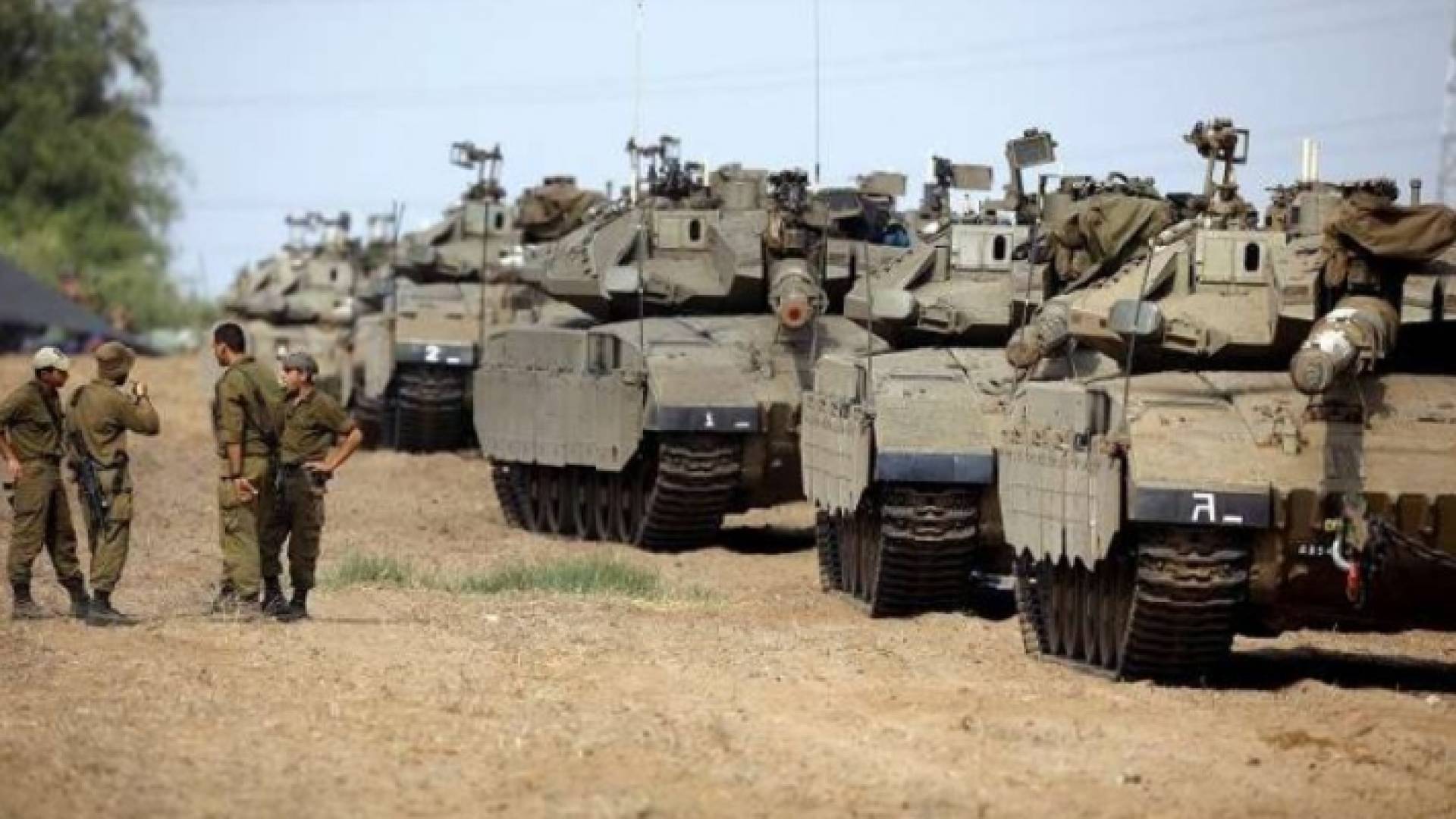 دبابات جيش الاحتلال في محيط غزة "أرشيفية"