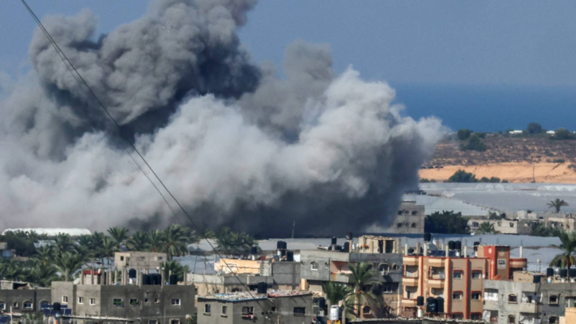 الصورة من قصف الاحتلال لقطاع غزة