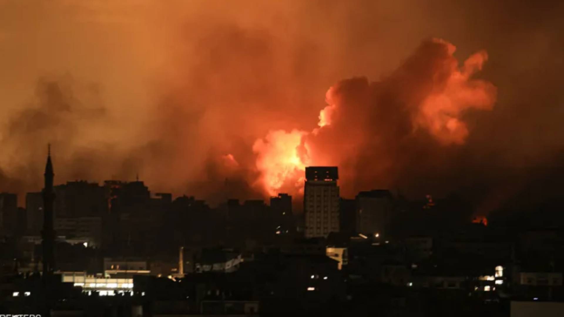 قصف على قطاع غزة