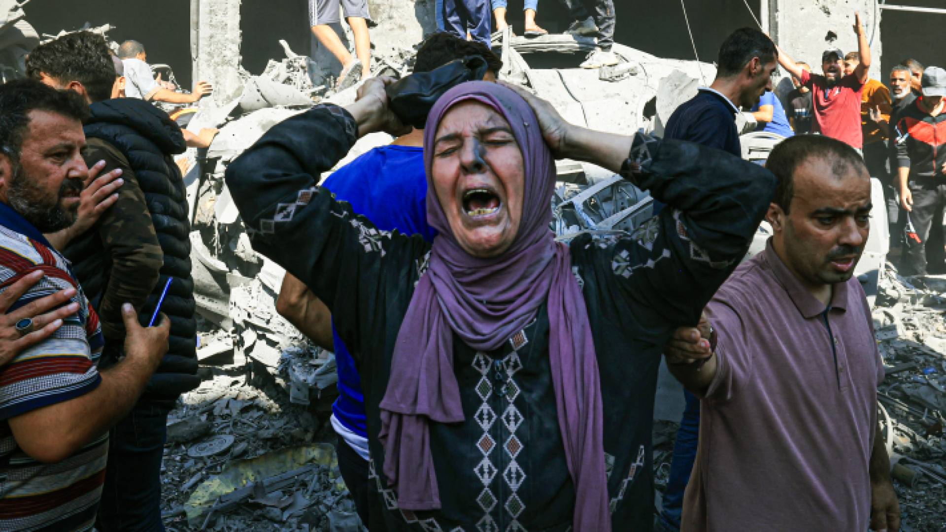 آثار العدوان على غزة