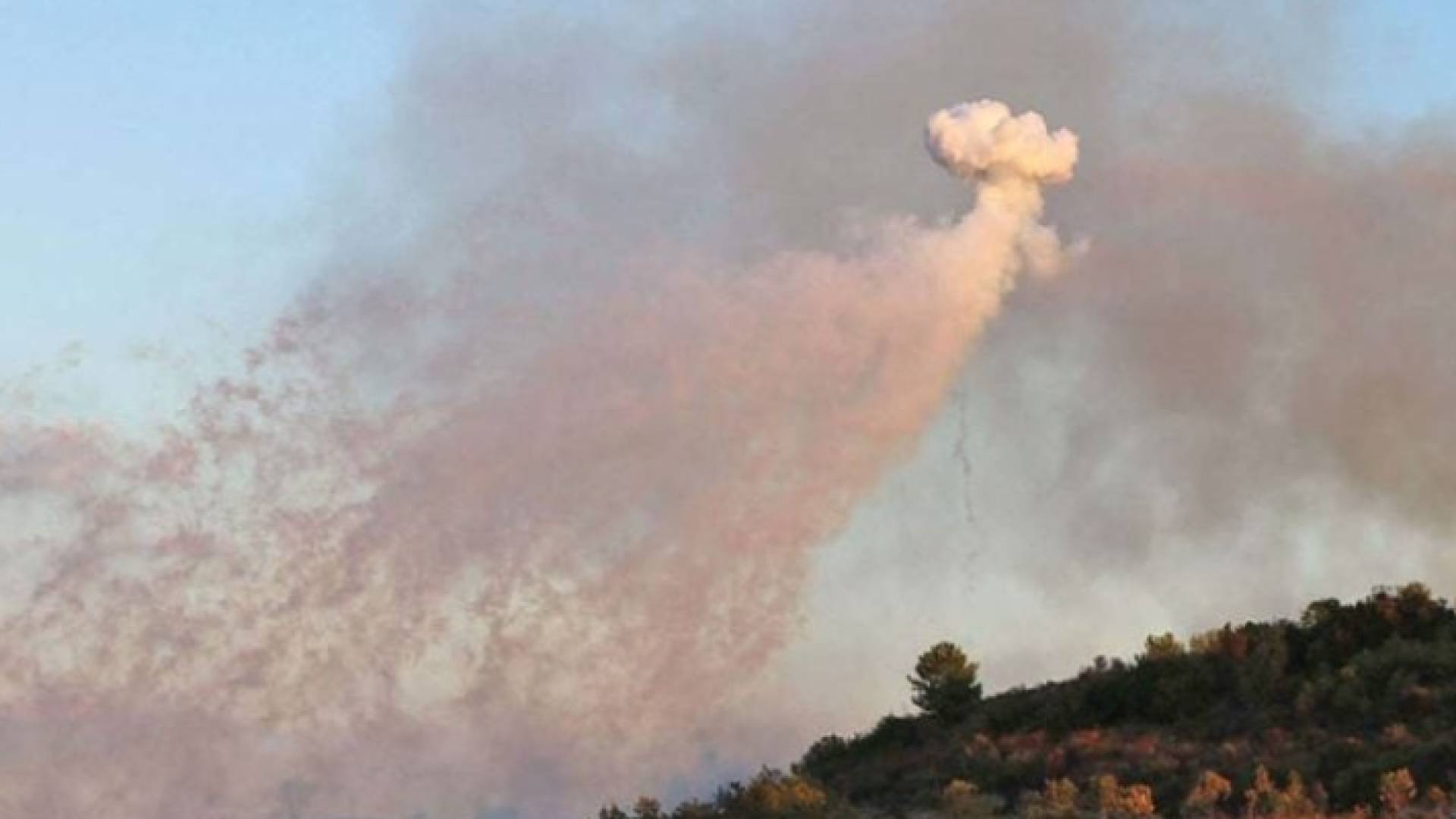 تصاعد أعمدة الدخان في جنوب لبنان