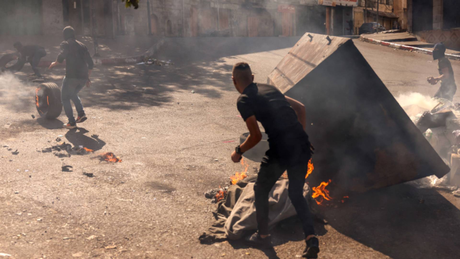 اشتباكات في فلسطين