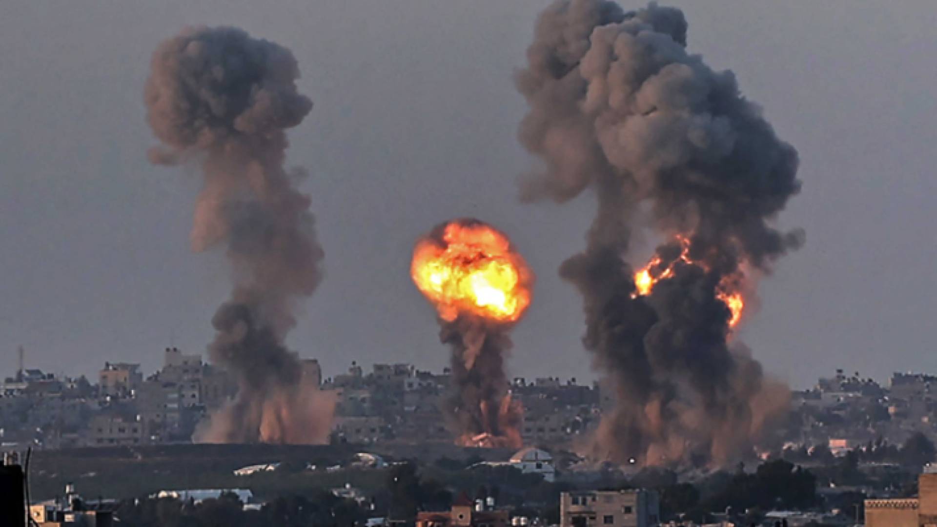 قصف طائرات الاحتلال على غزة