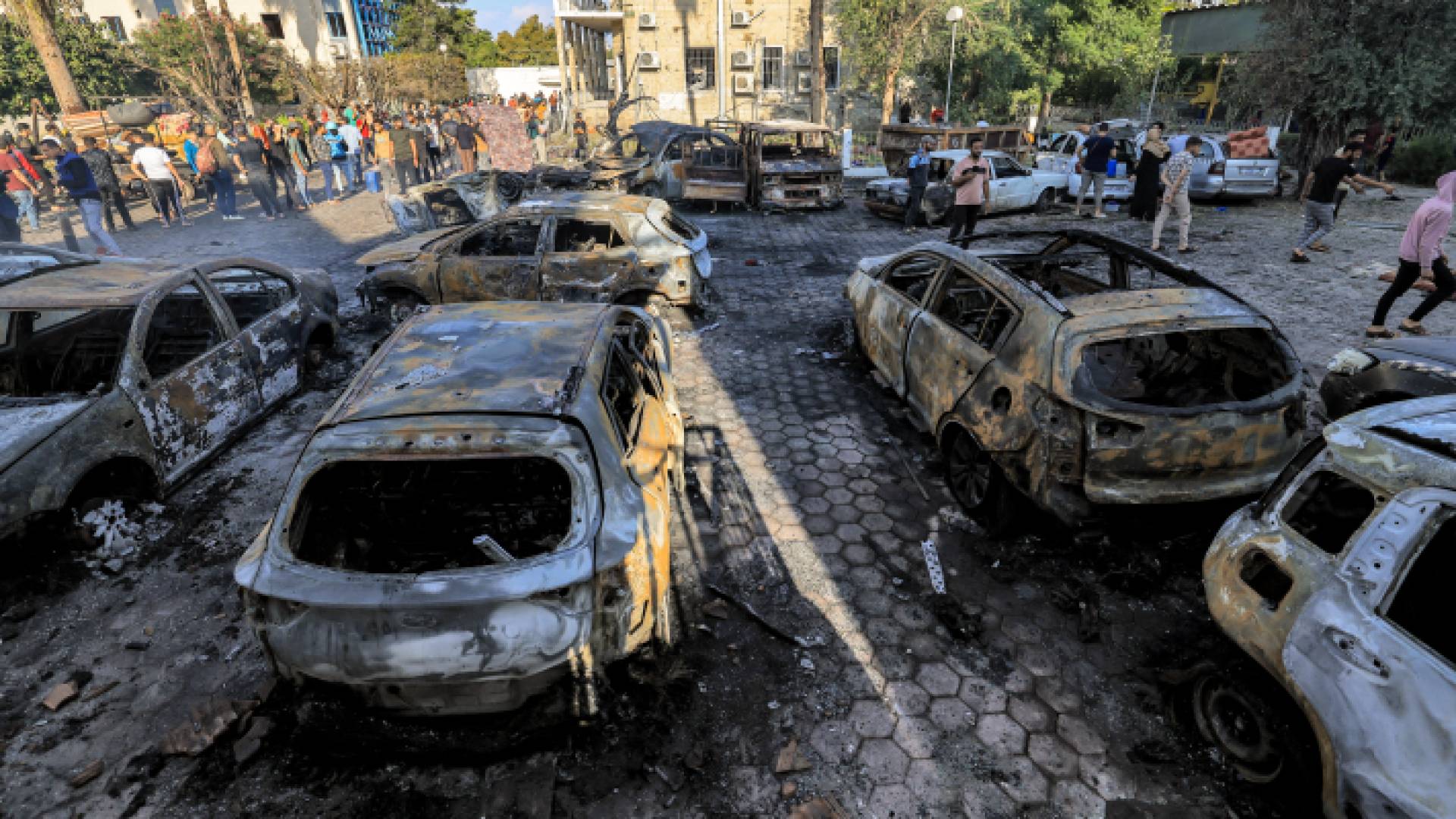 قوات الاحتلال تقصف مستشفى المعمداني