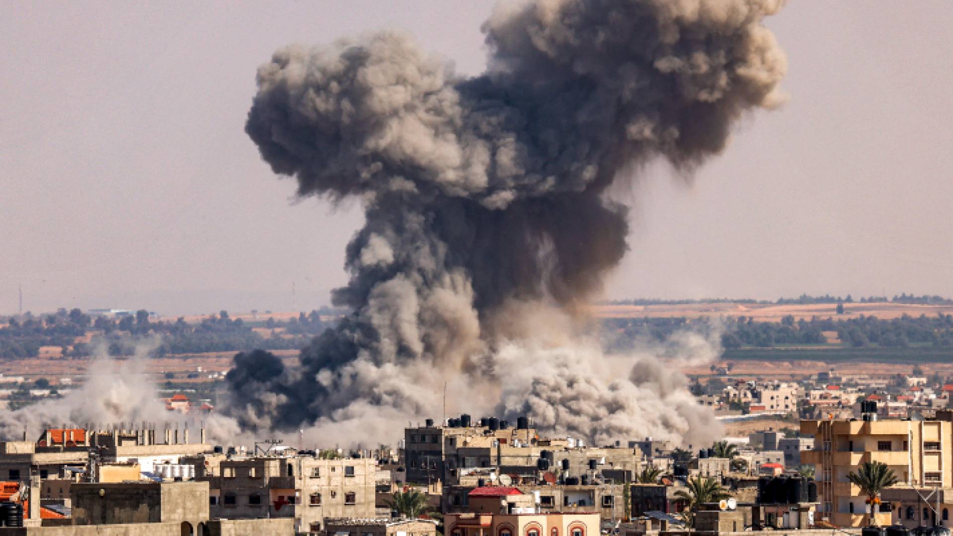 الصورة من قصف الاحتلال لقطاع غزة