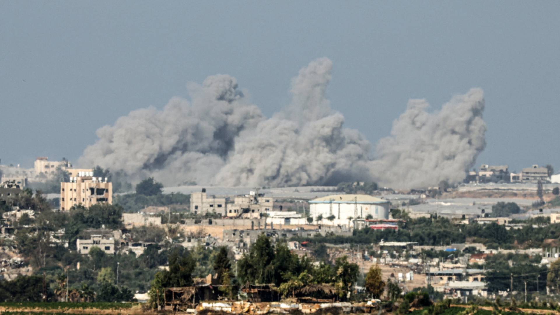 الصورة من قصف الاحتلال لقطاع غزة