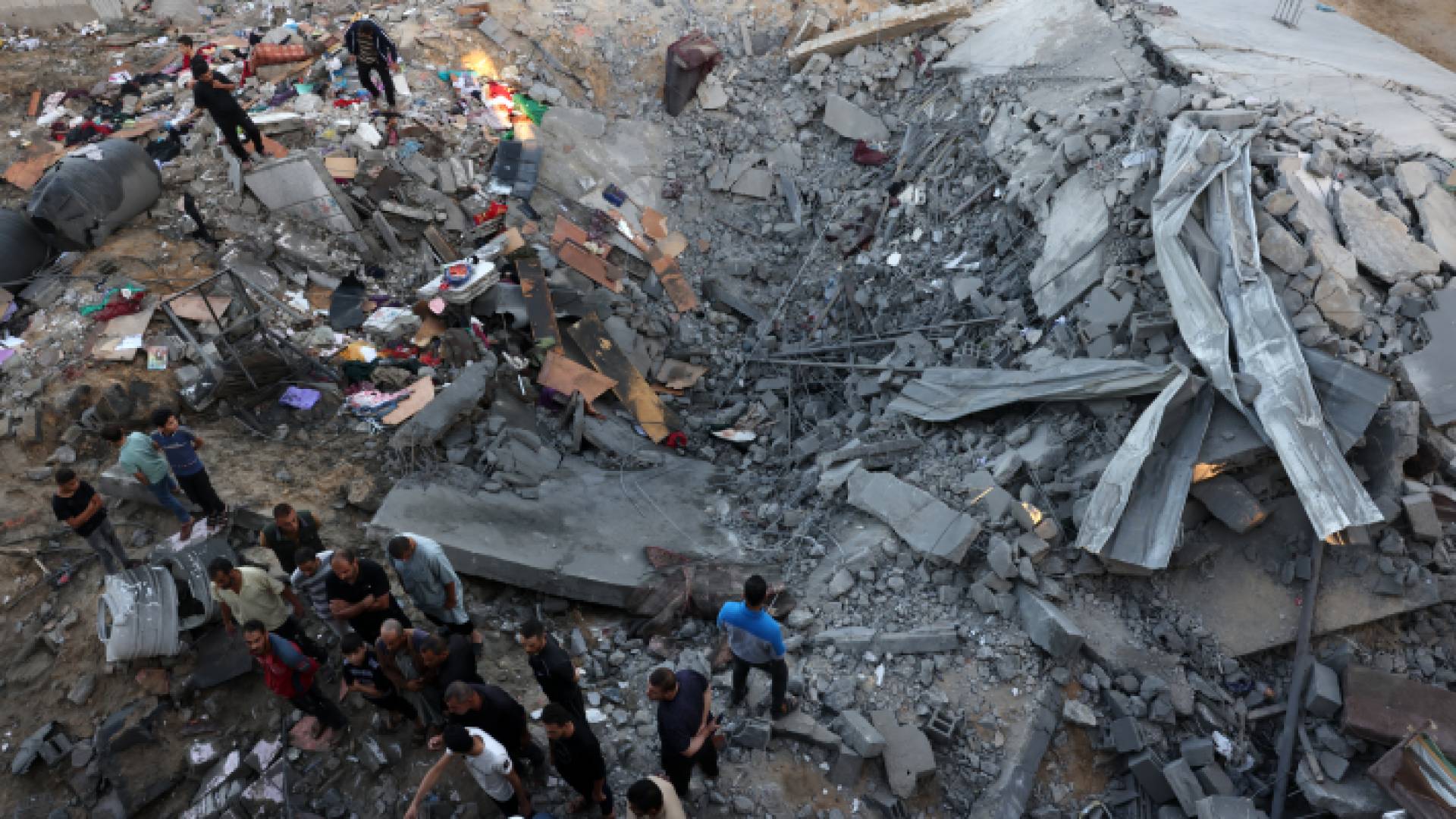 دمار خلفه قصف الاحتلال الإسرائيلي في قطاع غزة