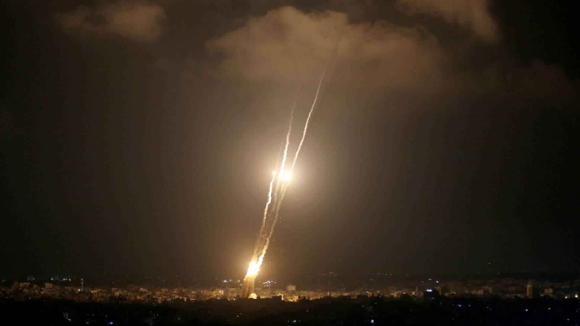 رشقات صاروخية من غزة