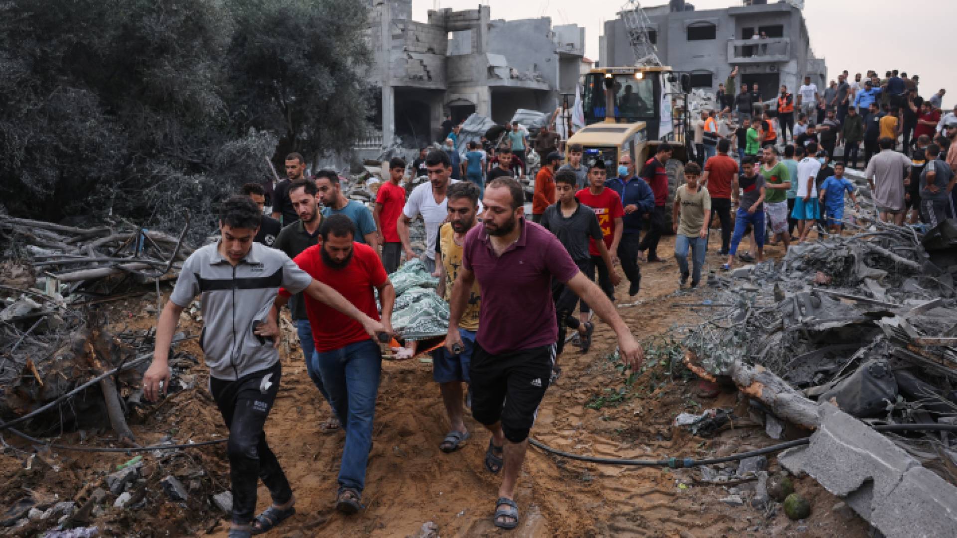 دمار خلفه قصف الاحتلال في قطاع غزة