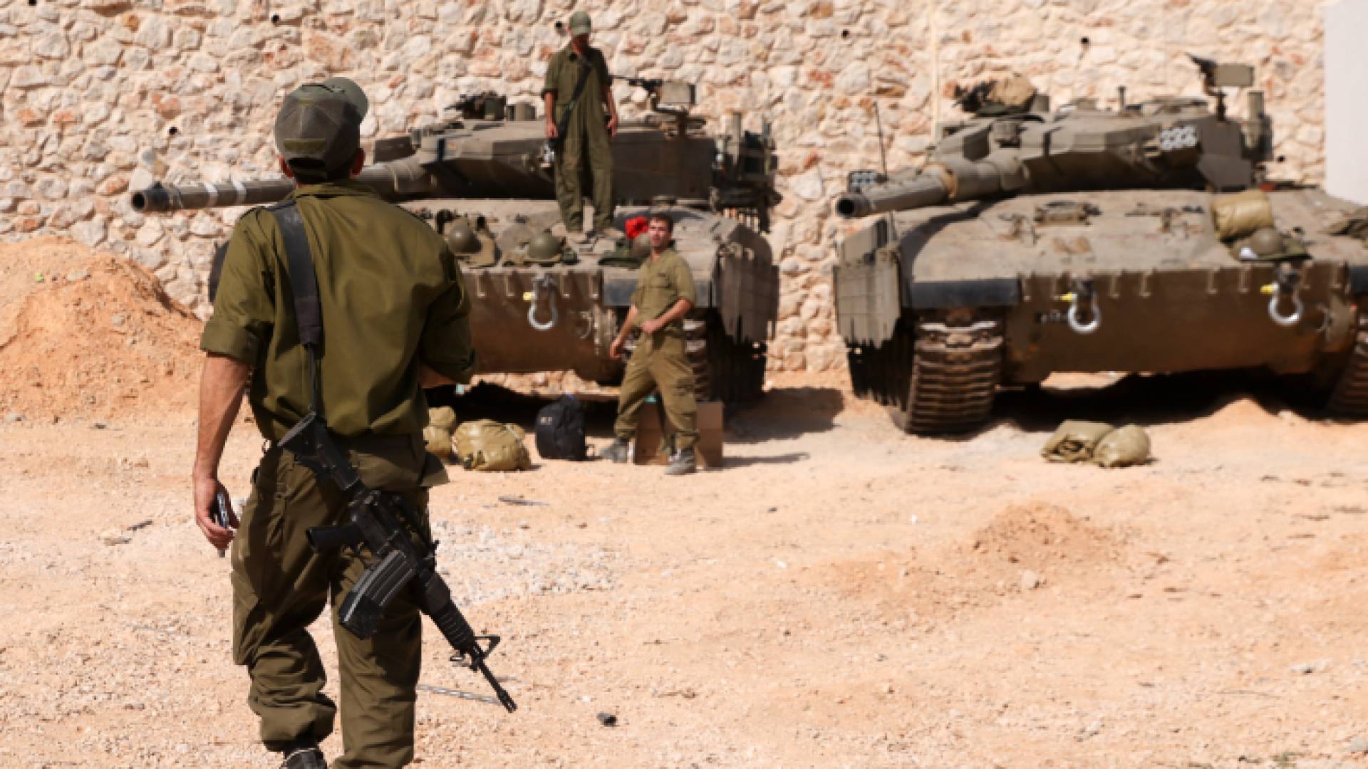 آليات عسكرية تابعة للاحتلال الإسرائيلي