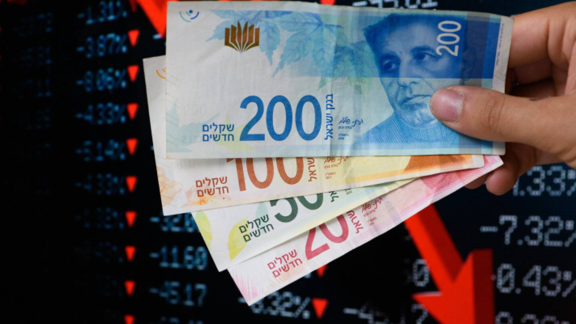 هبوط الشيكل لأدنى مستوى منذ 2014