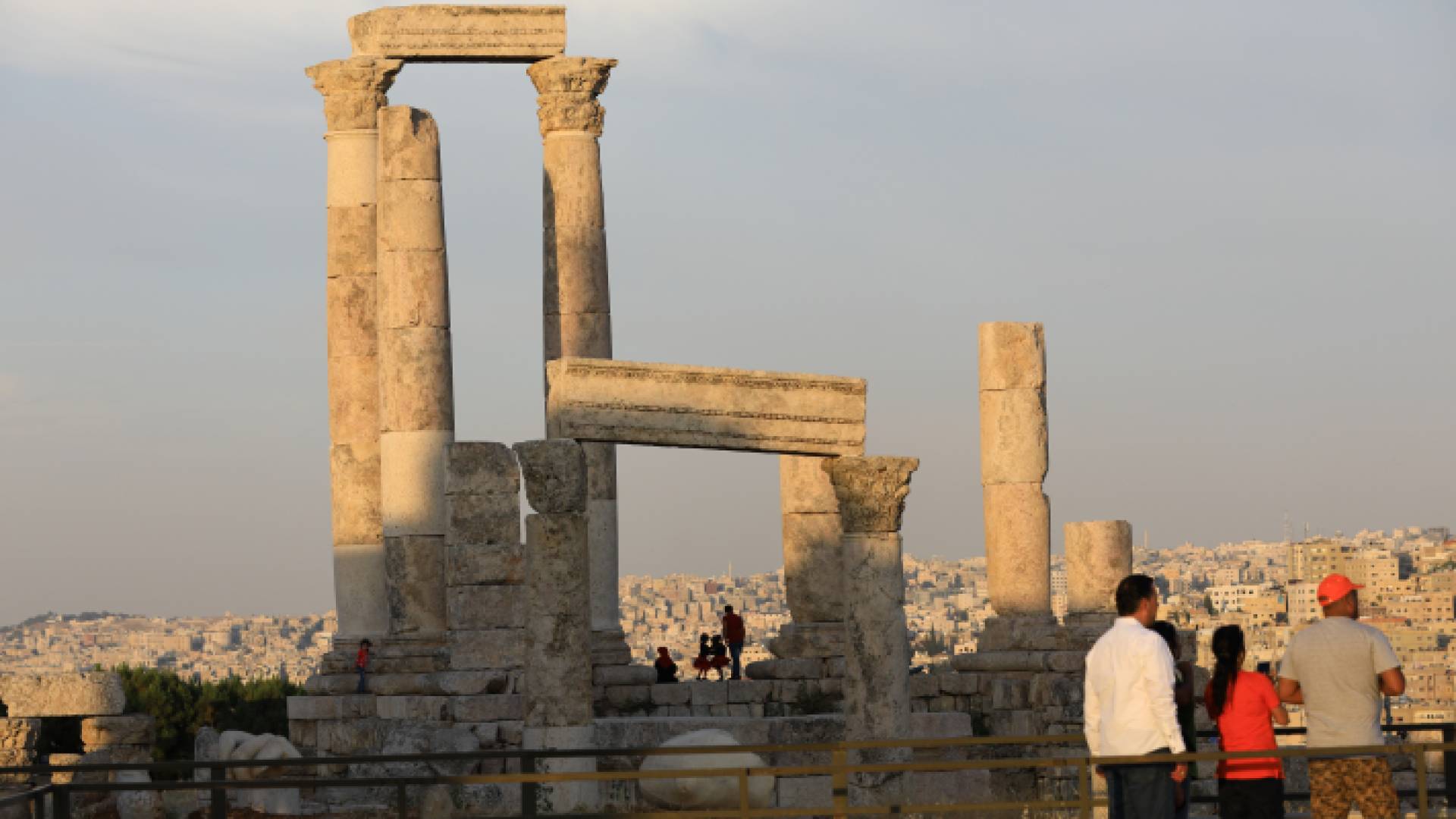 جبل القلعة في العاصمة عمان