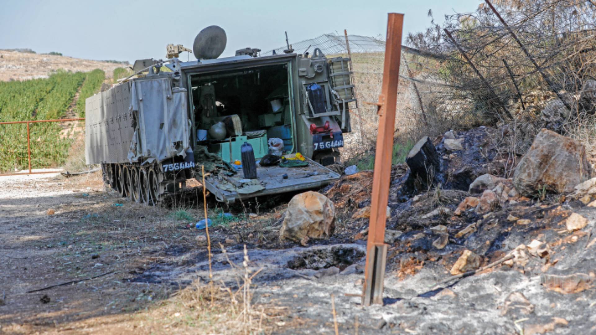 استهداف ثكنة عسكرية قرب حدود لبنان الجنوبية مع فلسطين المحتلة