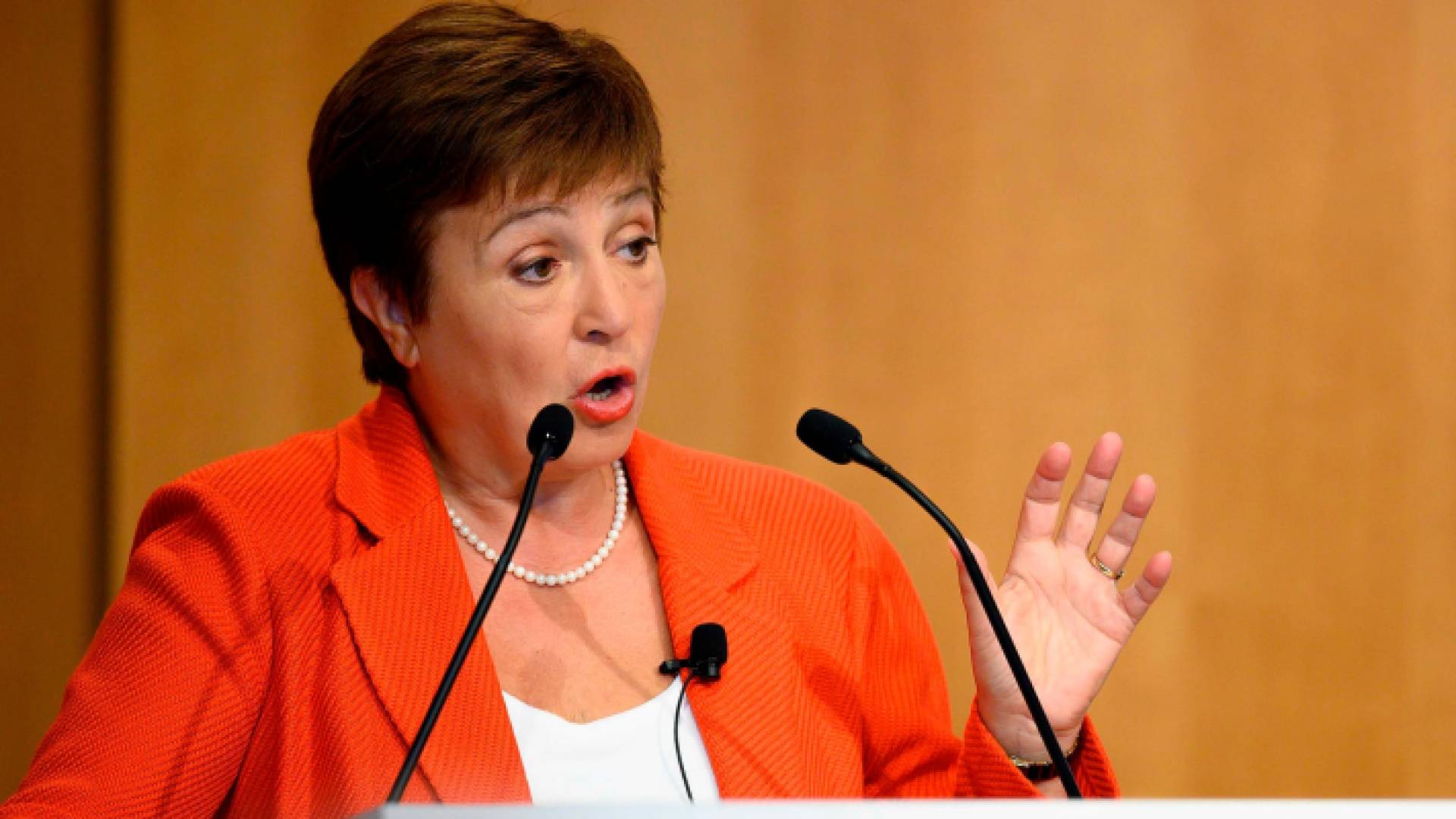 المديرة العامة لصندوق النقد الدولي كريستالينا غورغييفا