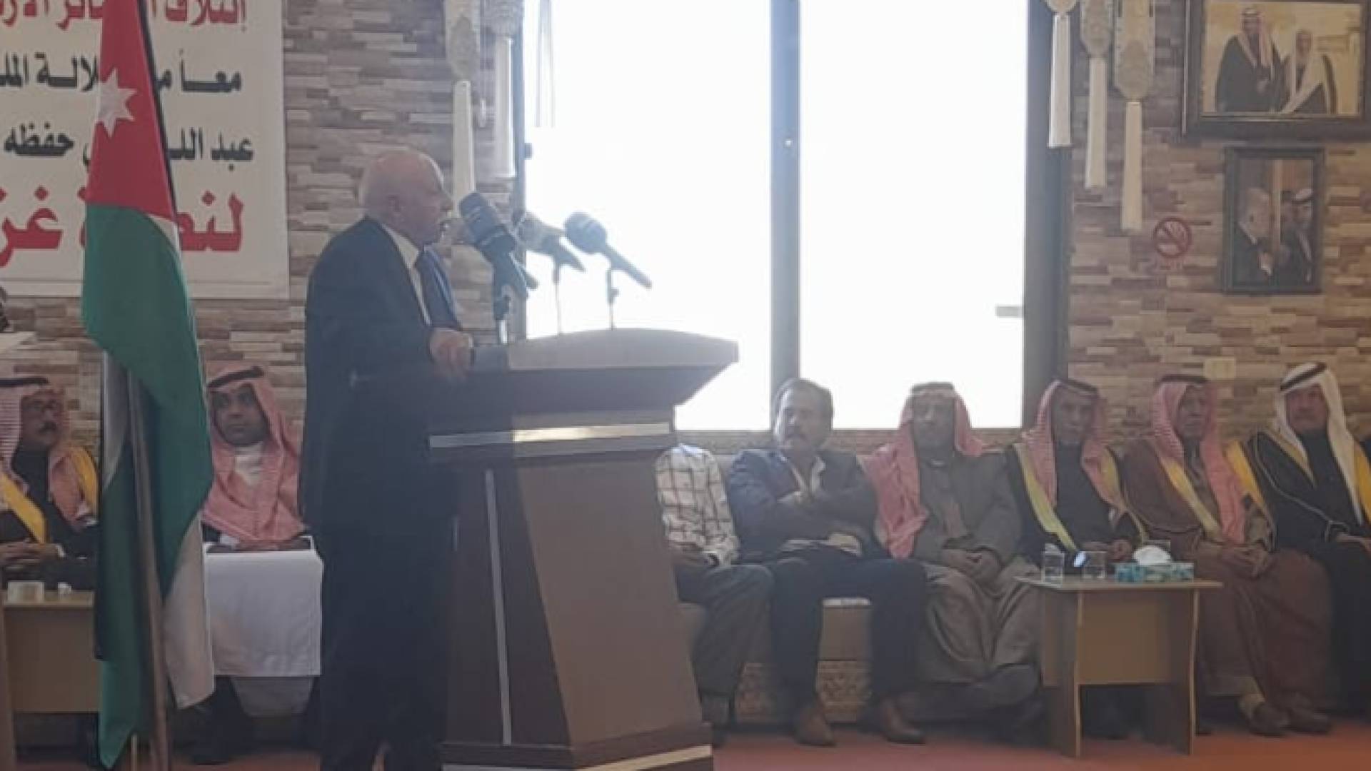 الصورة من اجتماع أئتلاف العشائر الأردنية