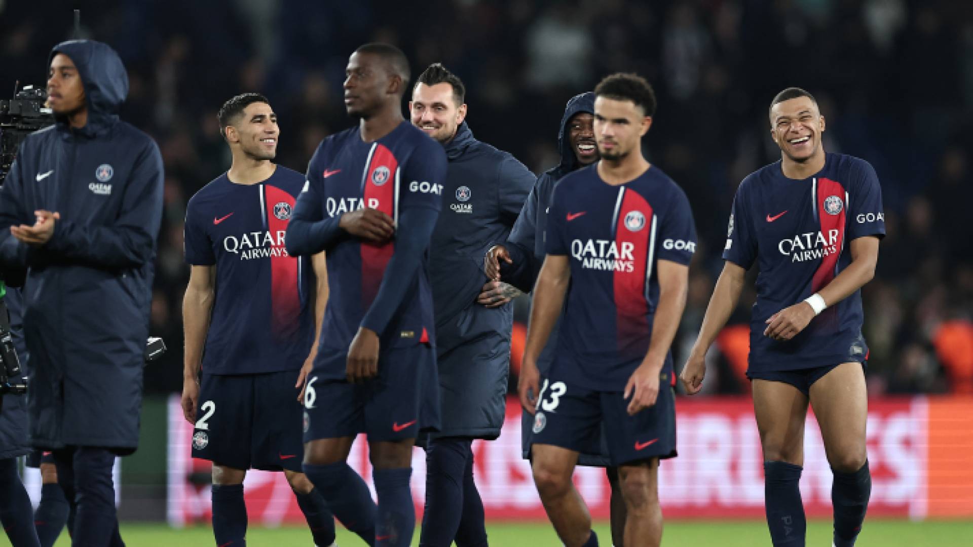 من مباراة باريس سان جيرمان وميلان