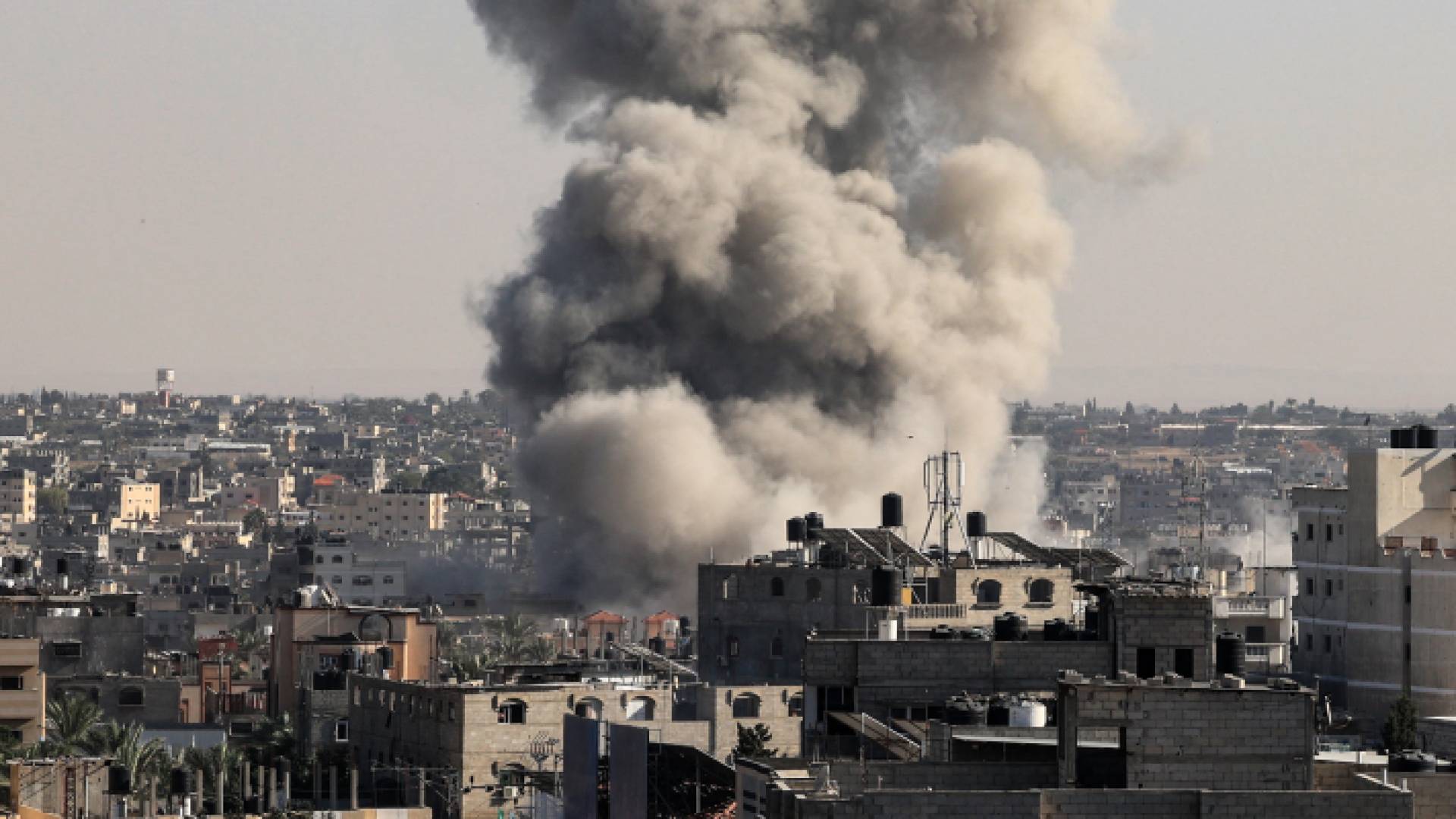 الصورة من قصف الاحتلال لقطاع غزة