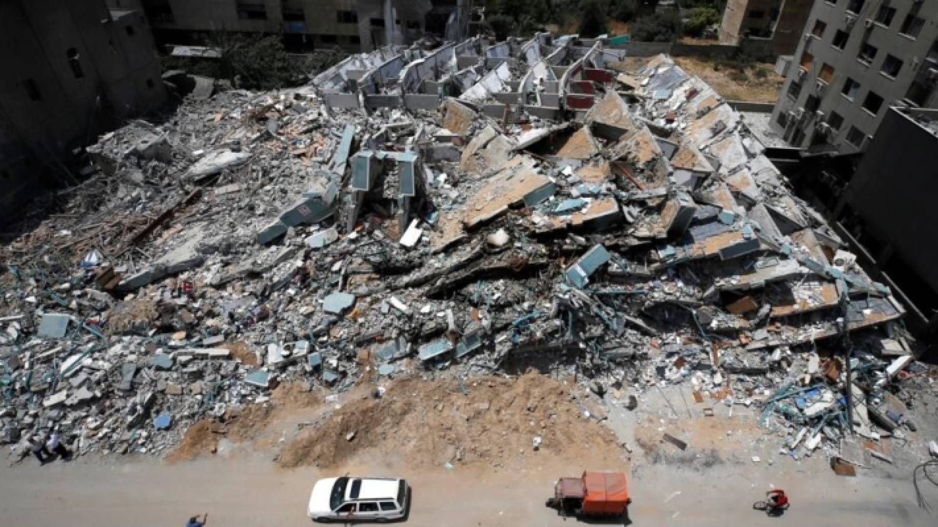 آثار الدمار في قطاع غزة