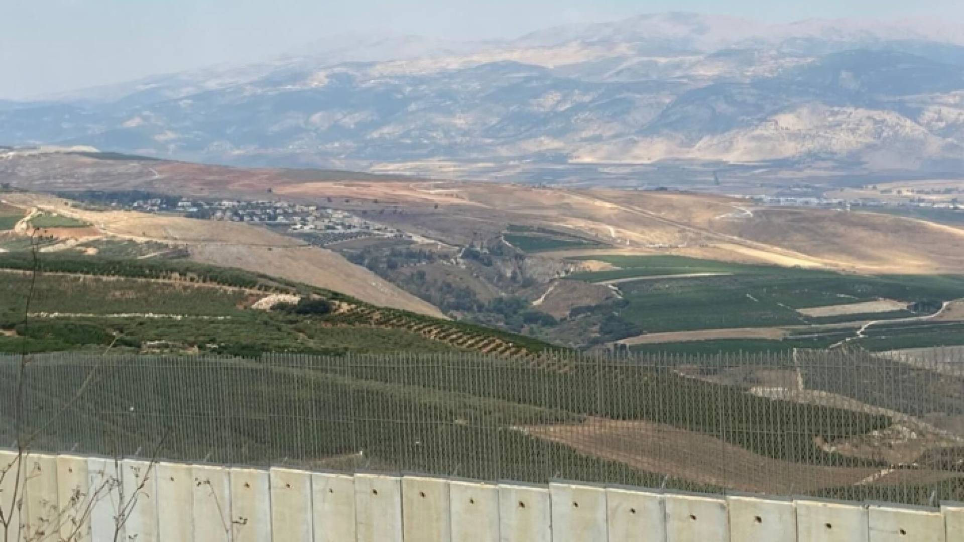 الحدود اللبنانية الجنوبية مع فلسطين المحتلة - أرشيفية