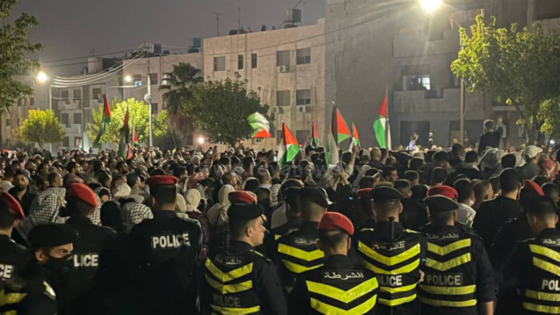 الأمن العام خلال الوقفة