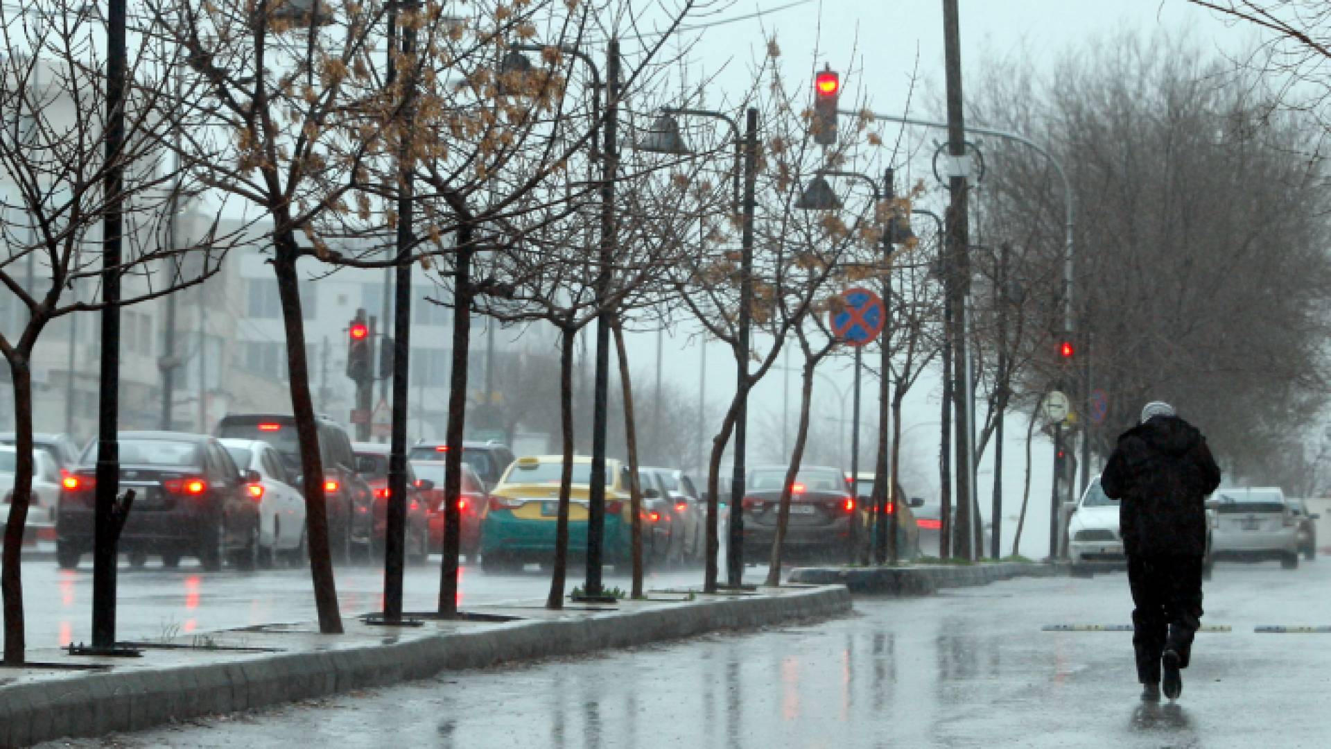 أجواء ماطرة في الأردن "أرشيفية"