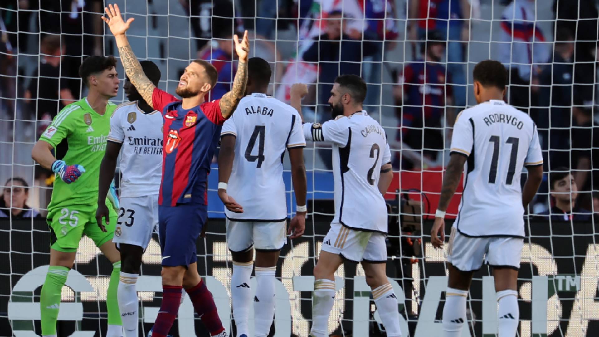 من المباراة