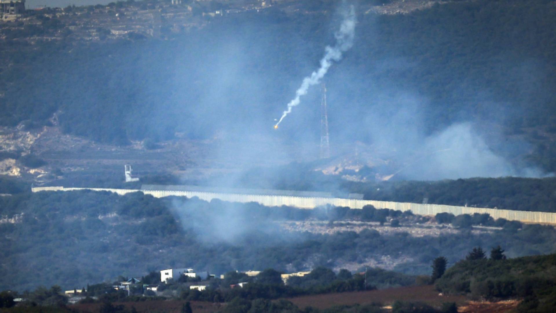 صواريخ حزب الله صوب الأراضي الفلسطينية المحتلة