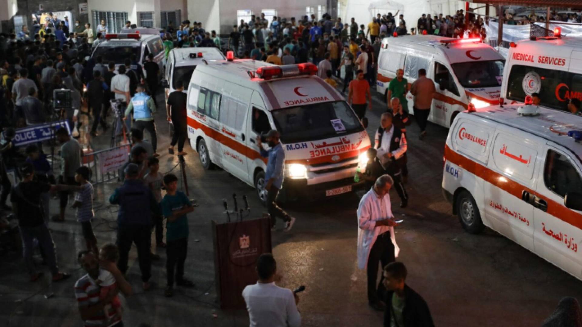 أحد مستشفيات قطاع غزة