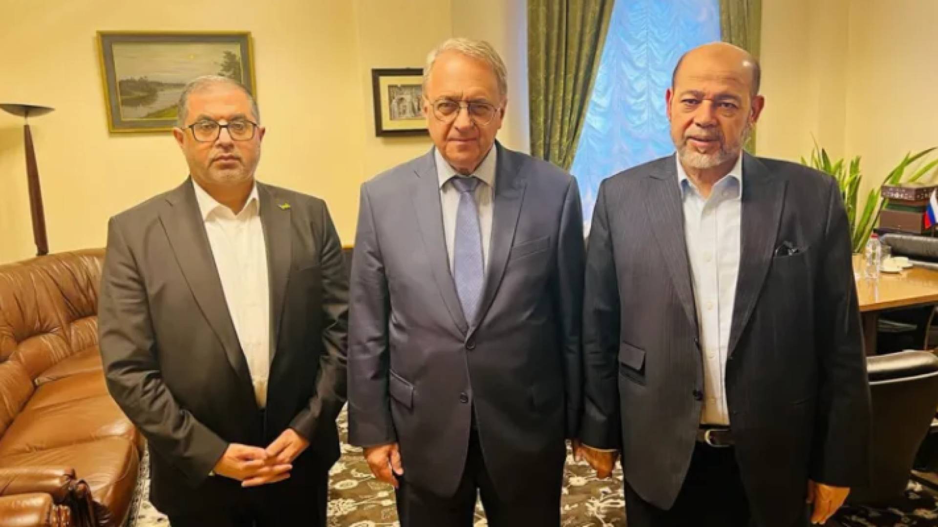 وفد حماس في موسكو