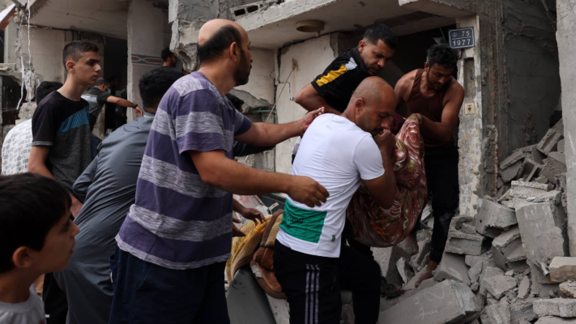 الصورة من قصف الاحتلال لقطاع غزة