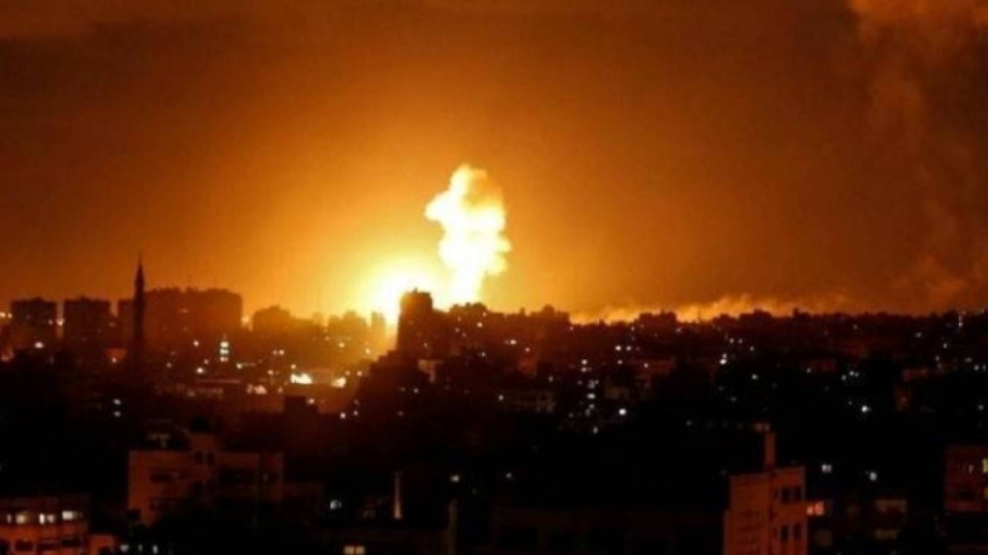 قصف موقع في الأراضي الفلسطيني "أرشيفية"