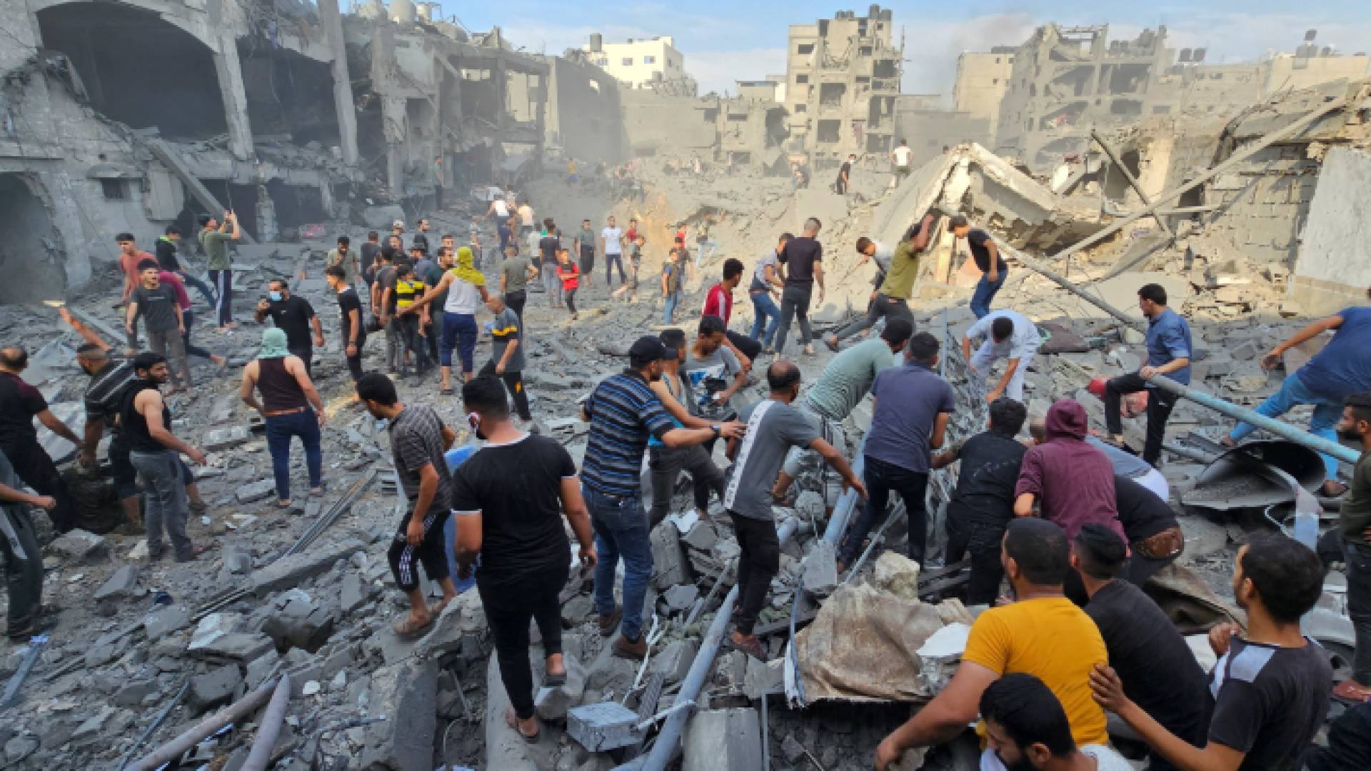 استهداف مخيم جباليا