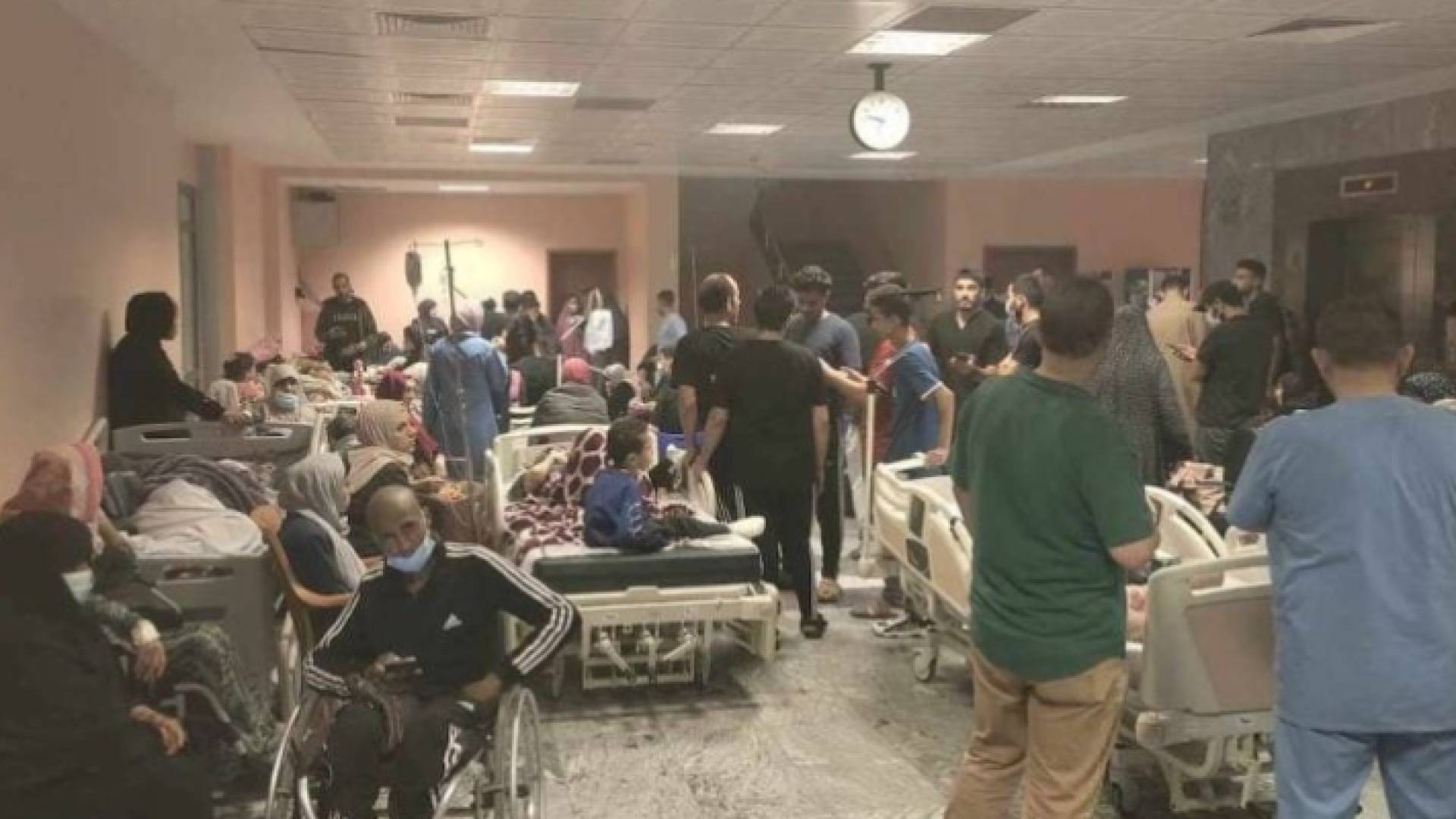 من داخل مستشفى الصداقة التركي لمرضى السرطان في قطاع غزة