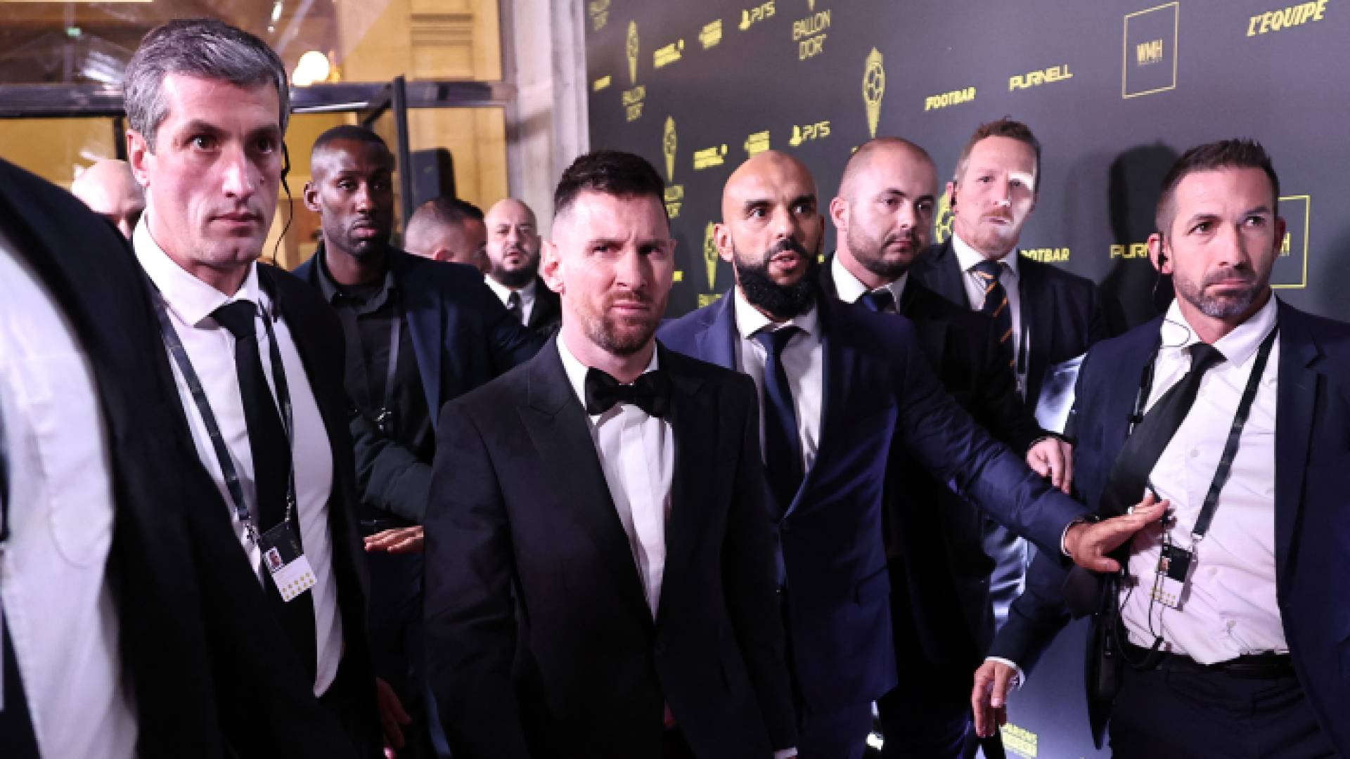 من حفل الكرة الذهبية