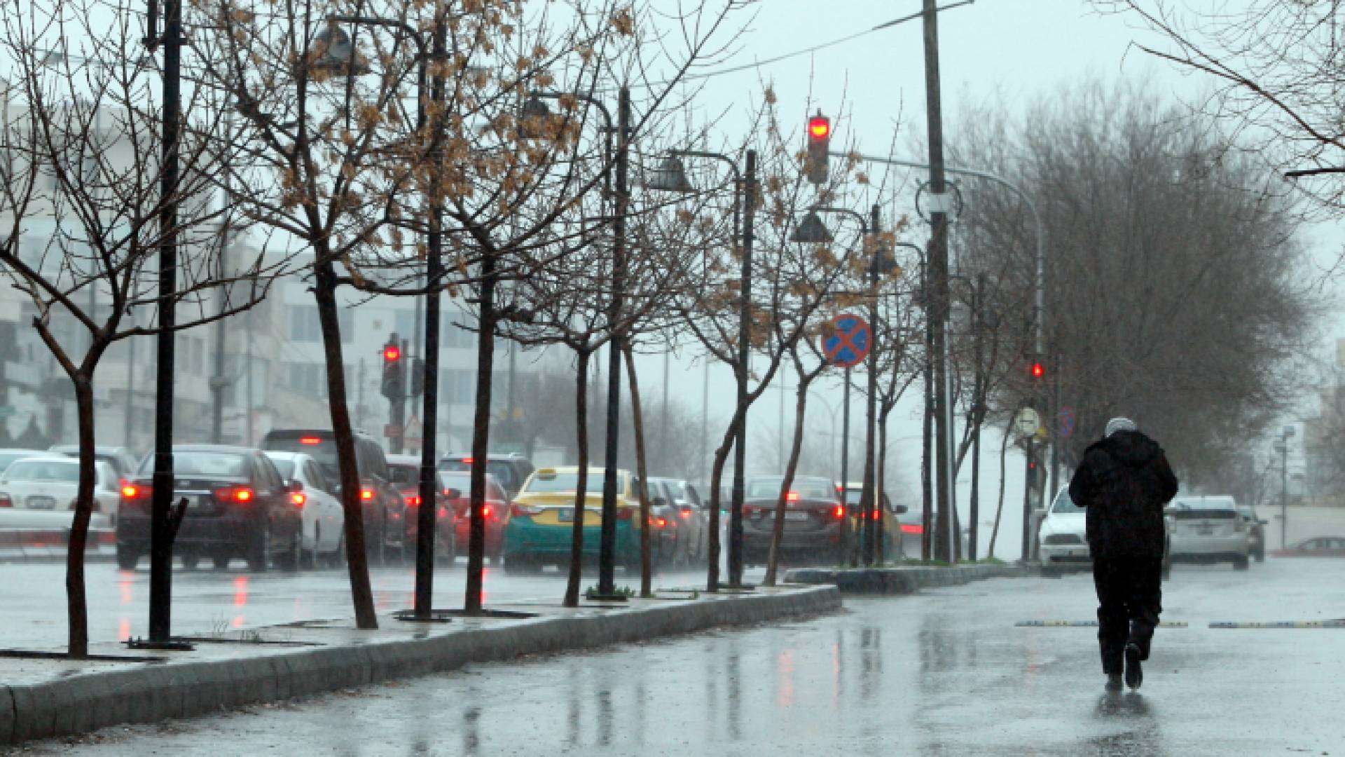 أجواء ماطرة في الأردن "أرشيفية"
